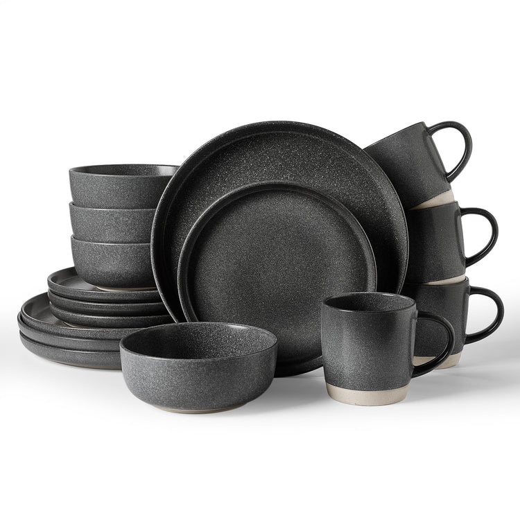 Milkyway 16 Piece Stoneware Plates and Bowls (4 Count)