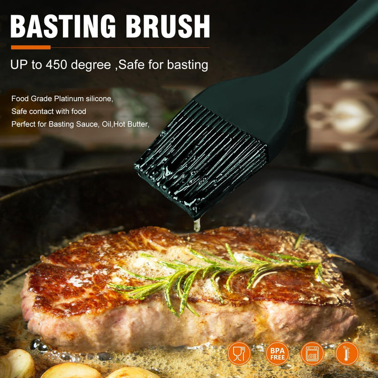 600℉ Heat Resistasnt Basting Brush (2 Count)