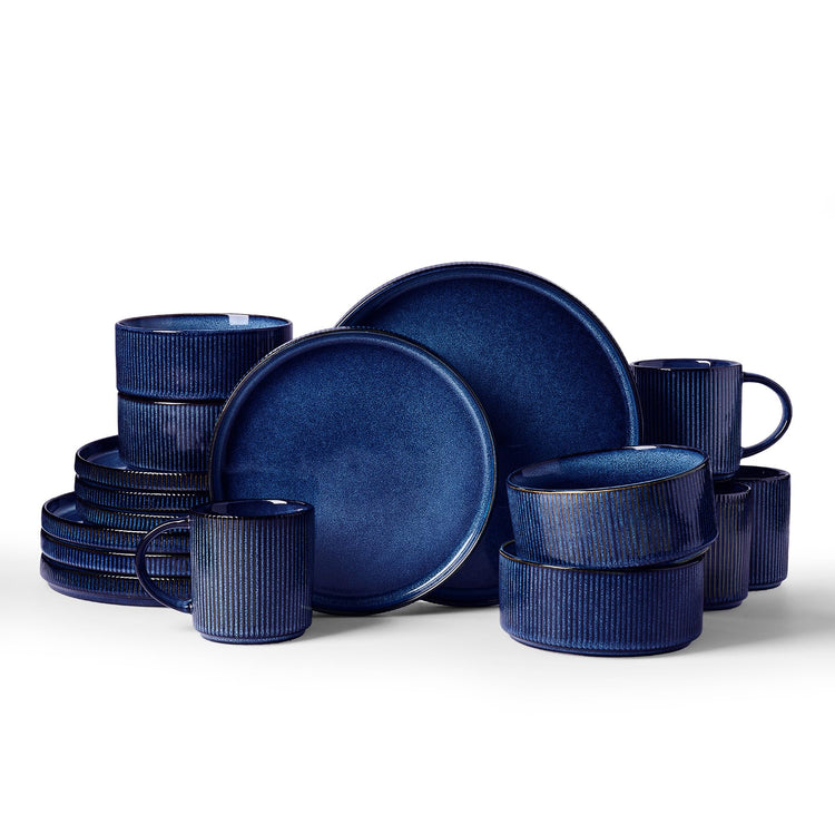 Star Dinnerware Sets with Mugs (16 Count)