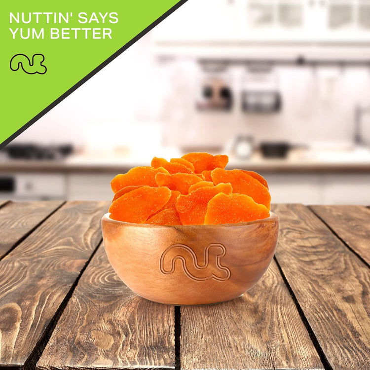 NUT CRAVINGS - Sun Dried Mango Slices, Lightly Sweetened (80oz, 5 LB) Bulk Dry Fruits Packed Fresh in Resealable Bag - Sweet Healthy Snack, Naturally Grown, Vegan, Kosher