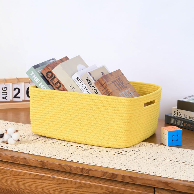 Large Storage Baskets for Organizing (4 Count)