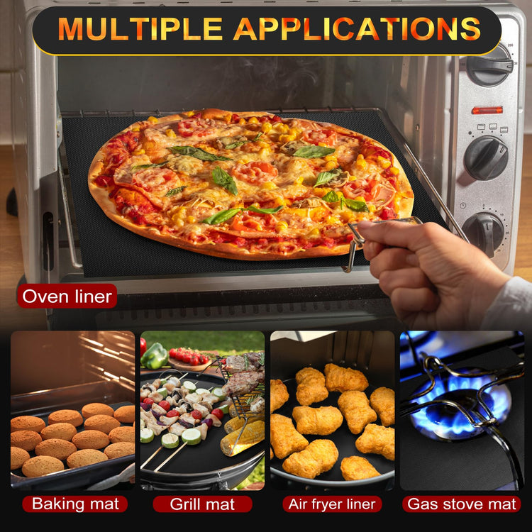2 Pack Oven Liners for Bottom of Oven