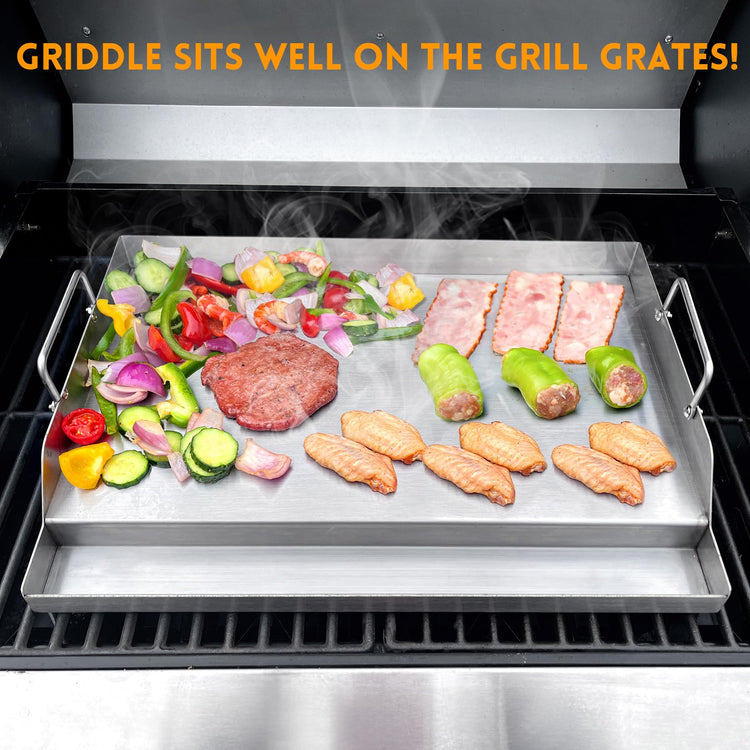 Stainless Steel Griddle for Gas Grills