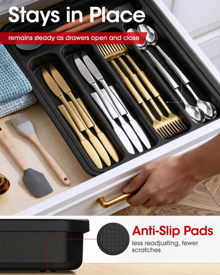 Silverware Drawer Organizer