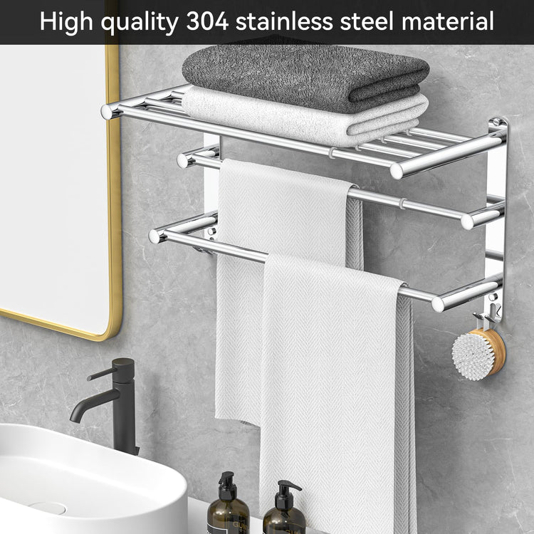 Adjustable Towel Bar for Bathroom Wall Mount17