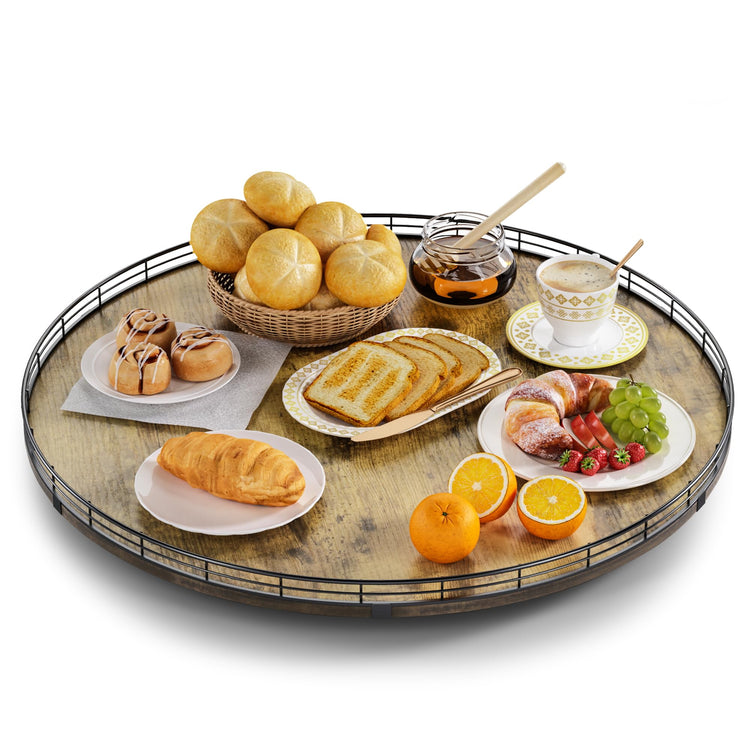 Lazy Susan Turntable Organizer for Table Top