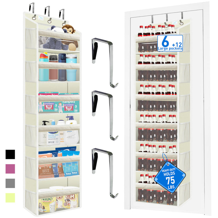 Over the Door Organizer Storage 6 Tier