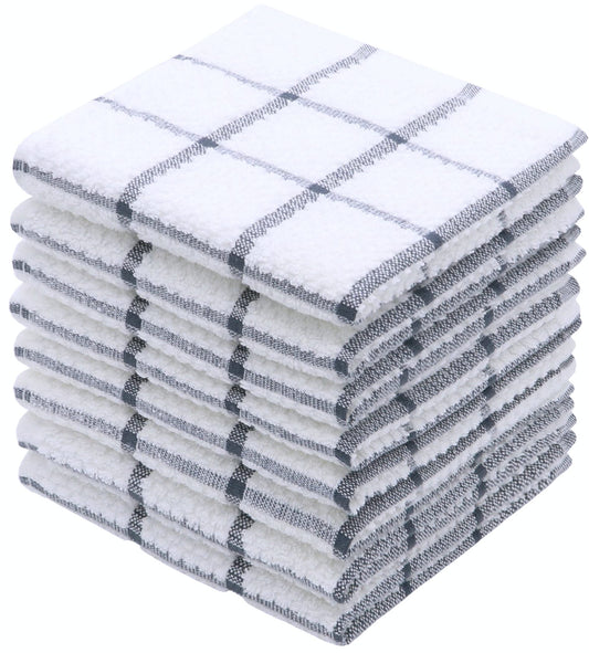 Cotton Dish Towels for Kitchen (8 Count)