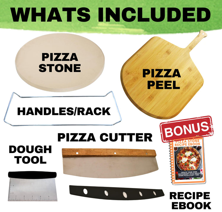 Large Pizza Stone for Oven 16 inch