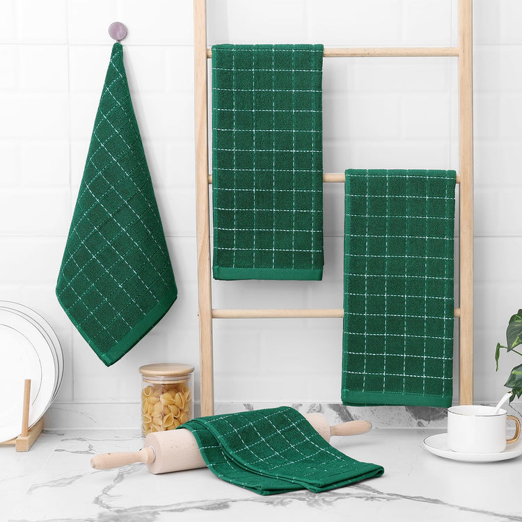 100% Cotton Terry Kitchen Towels (8 Count)