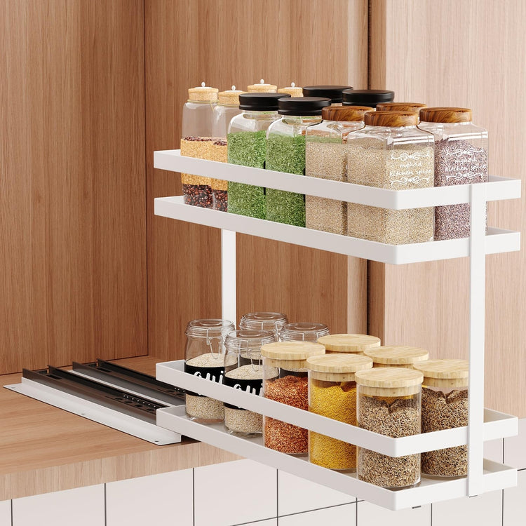 Pull Out Spice Rack Organizer for Cabinet