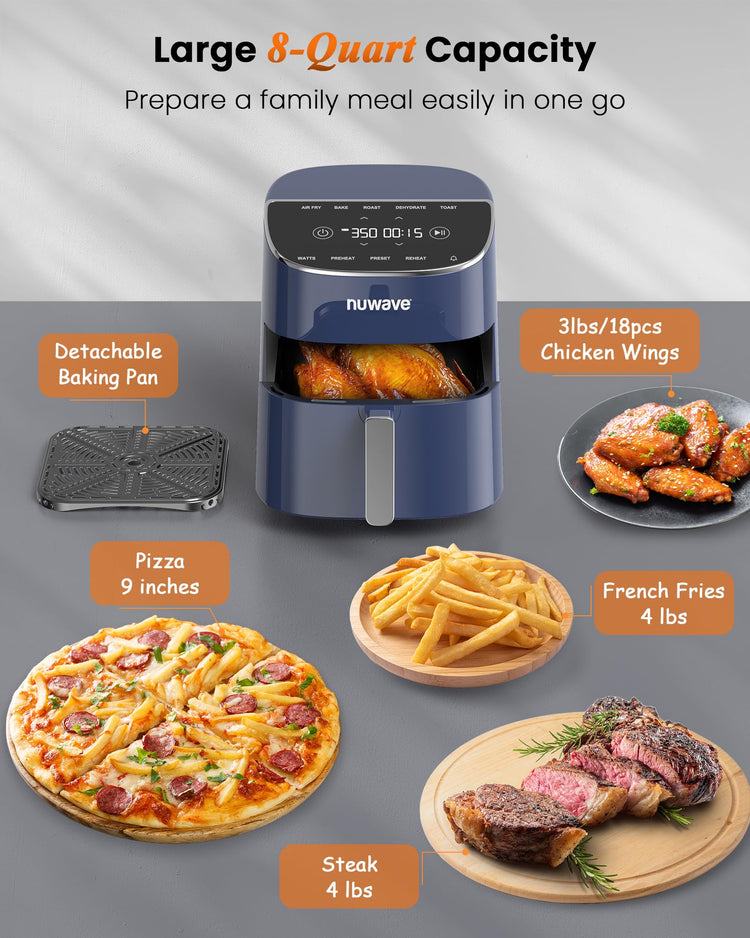 Brio Plus Air Fryer 8 Qt