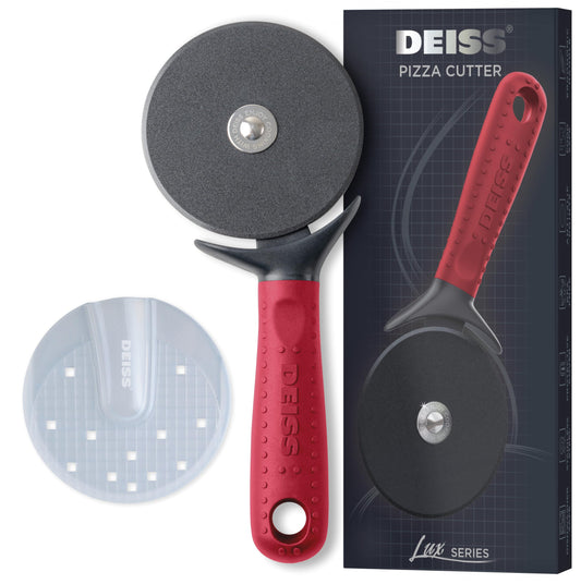 Lux Heavy Duty Pizza Cutter With Wheel Slicer