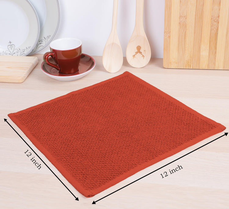 Cotton Kitchen Dish Cloths Set of 8 (8 Count)
