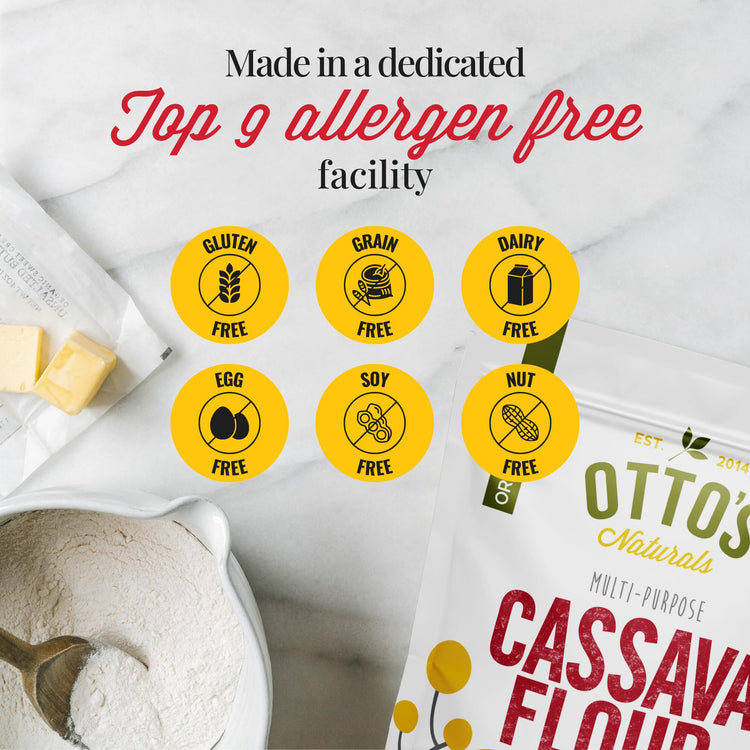 Multi Purpose Organic Cassava Flour (24 Ounce)