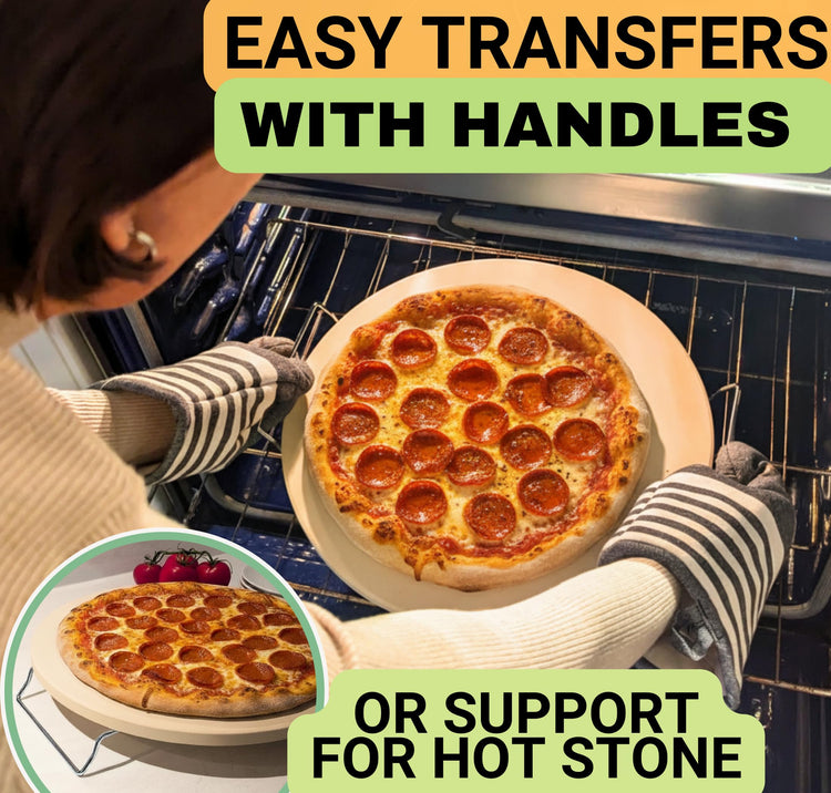 Round Pizza Stone for Oven 16 inch