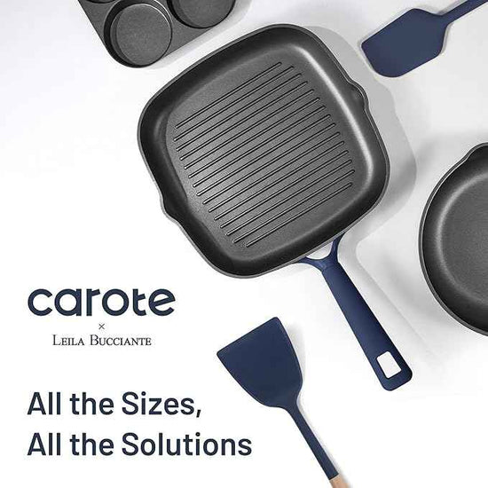 CAROTE 31PCS Pots and Pans Set, Nonstick Cookware Set Kitchen Non Stick Induction Titanium Cookware Non-toxic Granite Cooking set, PFOA Free