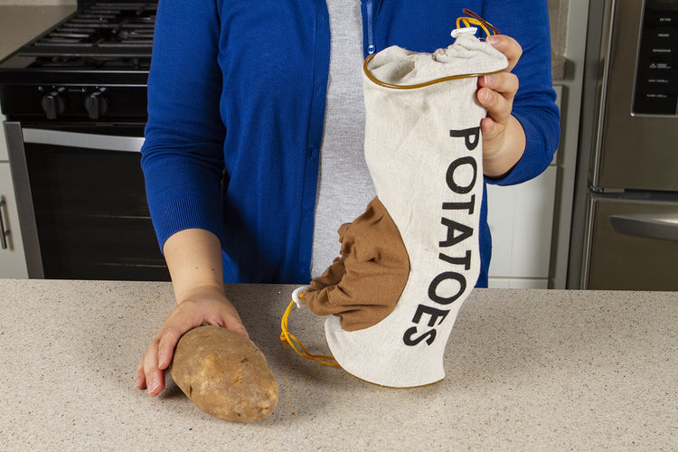 Fresh Fare Double Drawstring Potato Bag