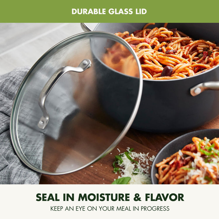 Valencia Pro 5QT Ceramic Nonstick Stock Pot