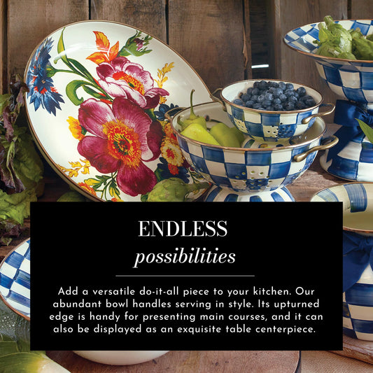 Enamel Abundant Bowl
