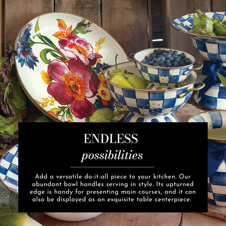 Enamel Abundant Bowl