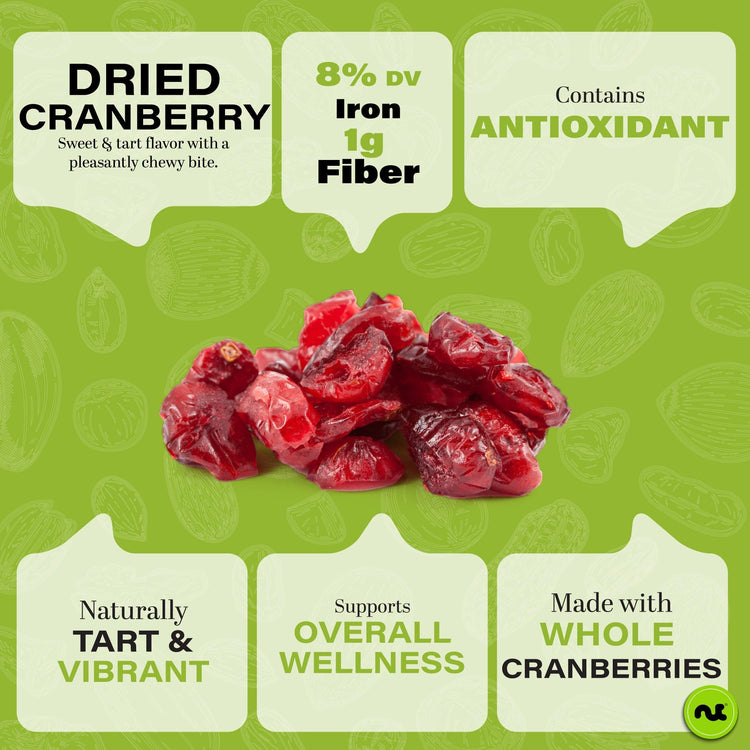 Dried Whole Cranberries (16 Ounce)