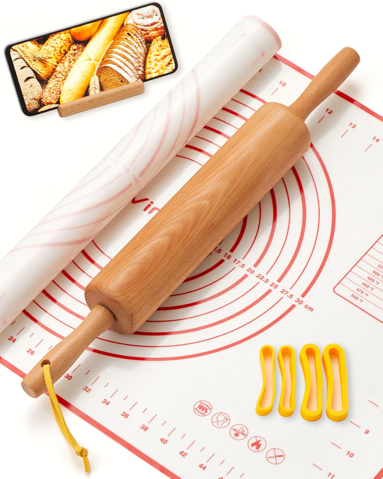 Classic Wood Rolling Pin