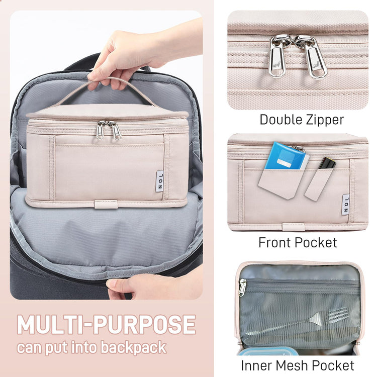 NOL Small Lunch Bag Mini Lunch Box Insulated Lunch Bag for Men