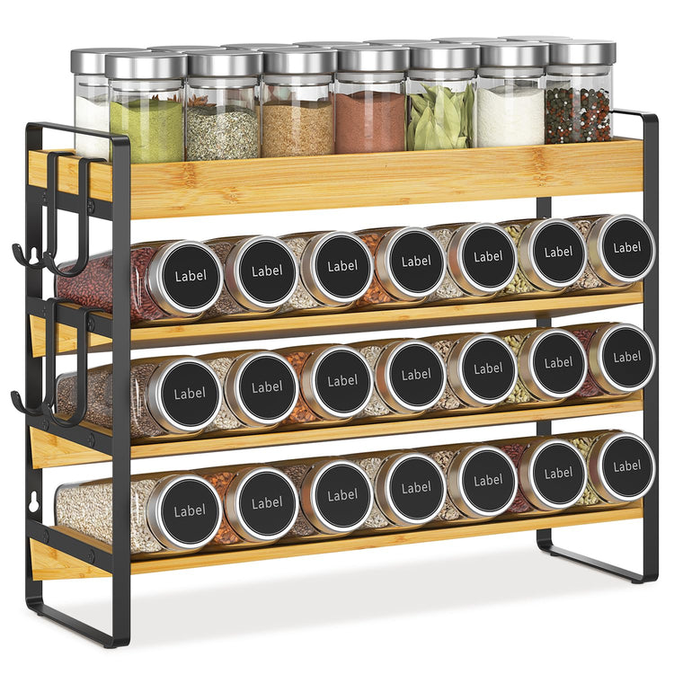 Spice Seasoning Rack Organizer Kitchen Countertop