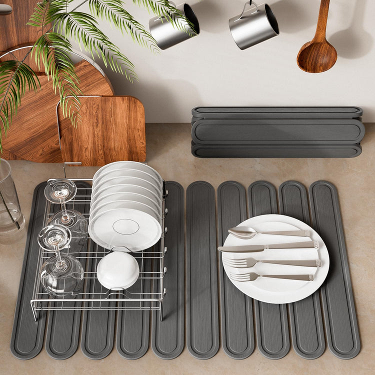 Stone Dish Drying Mat for Kitchen Counter