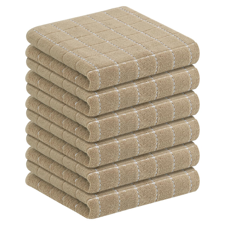 100% Cotton Terry Kitchen Towels (6 Count)