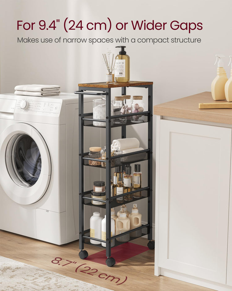 Slim Rolling Cart