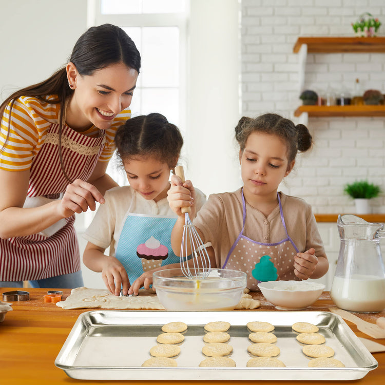 Jelly Roll Baking Pan Aluminum Nonstick Warp Free Set of 2 (2 Count)