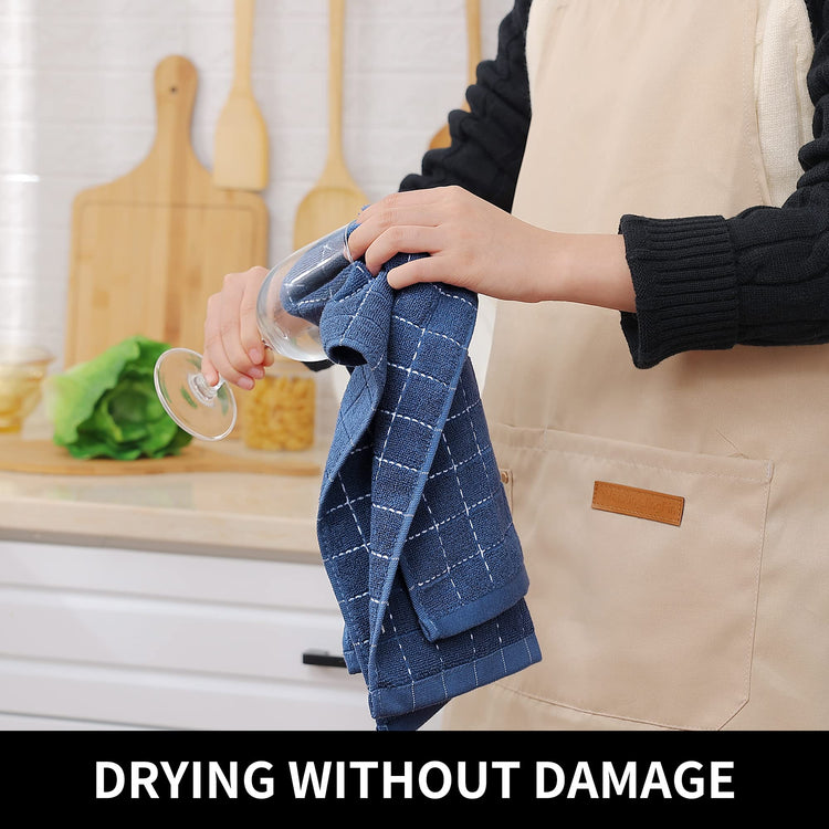 100% Cotton Terry Kitchen Towels (4 Count)