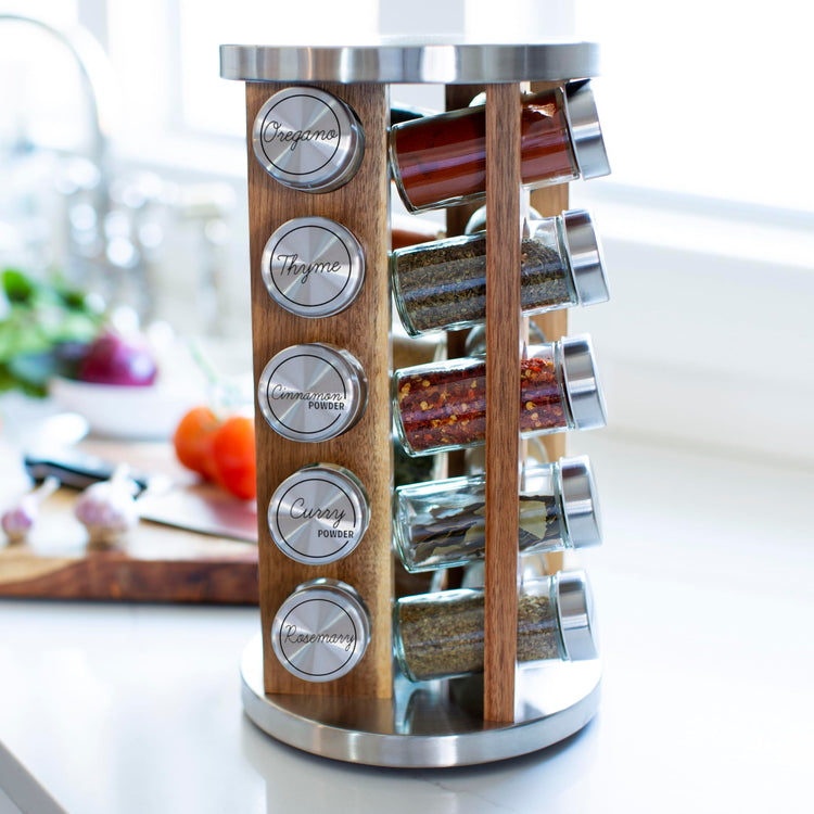 20 Jar Rotating Spice Rack