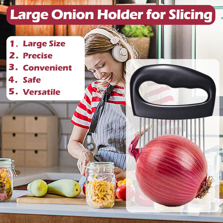 Extra Large Onion Holder for Slicing