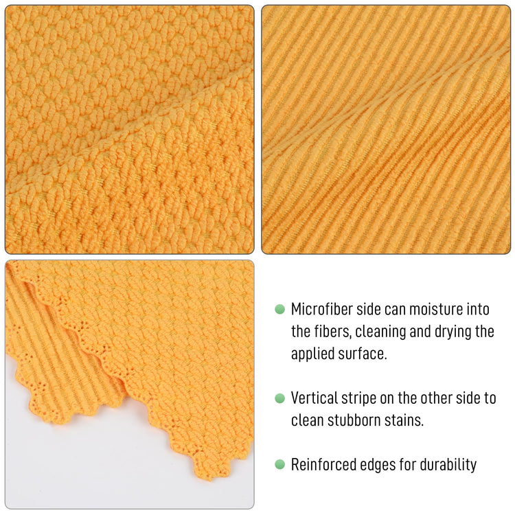 Dish Cloth for Washing Dishes Kitchen Washcloth Cleaning Cloth (5 Count)