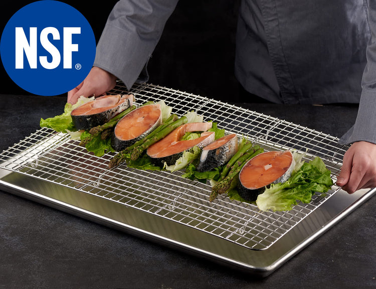 2 Pack 16.8" X 24.4" Chef Cooling Rack (2 Count)