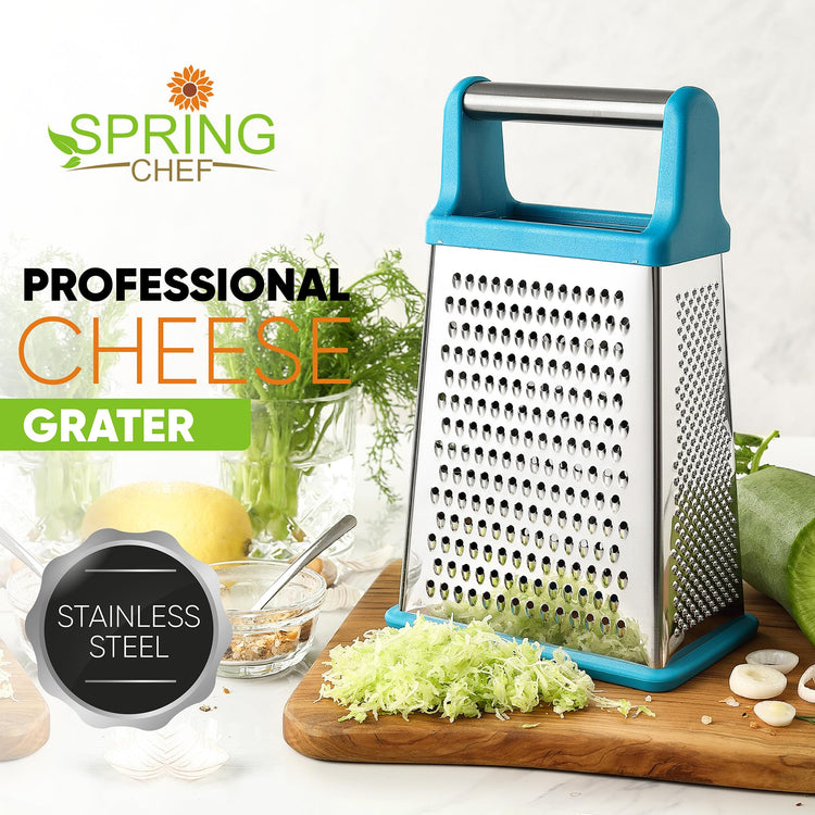 Stainless Steel XL Cheese Grater for Kitchen