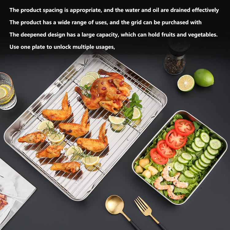 Roasting Pan and Rack Set (2 Count)
