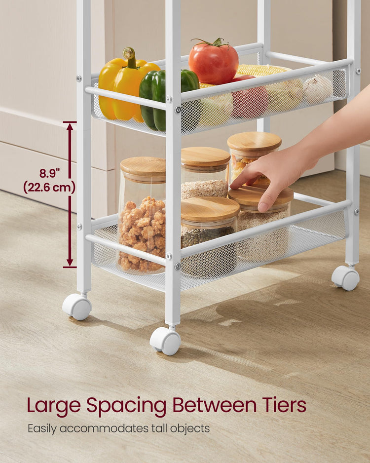 Slim Rolling Cart