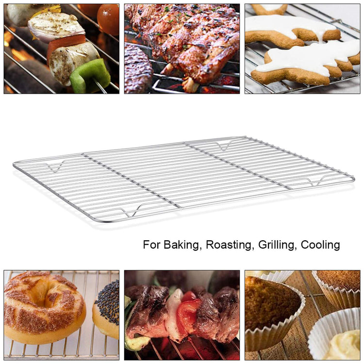 11.6" x 9" Cooling Baking Wire Racks Pack of 2 (2 Count)