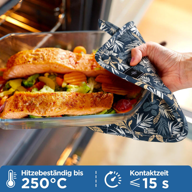 Pot Holders for Kitchen Heat Resistant Hot Pads for Countertops Oven Pot Holders Cotton Potholders for Kitchen Cooking Baking