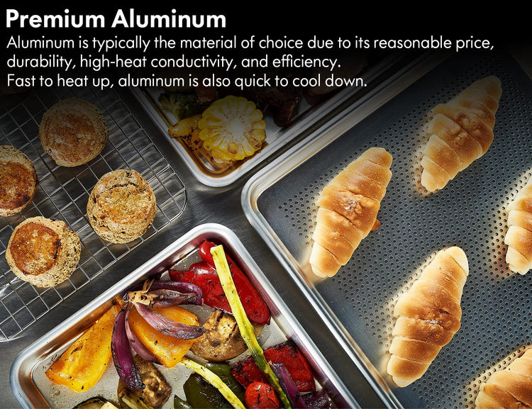 12 Pack Aluminum Sheet Pan (12 Count)