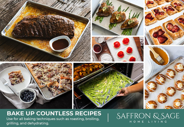 Commerical Quality Cookie Sheet Pan (4 Count)