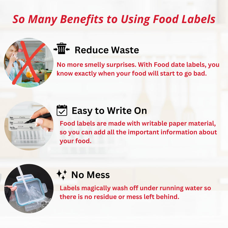 2x1 Dissolvable Food Labels