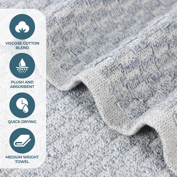 Juno Viscose Cotton Blend Medium Weight Towels