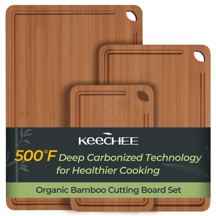Bamboo Cutting Board (3 Count)
