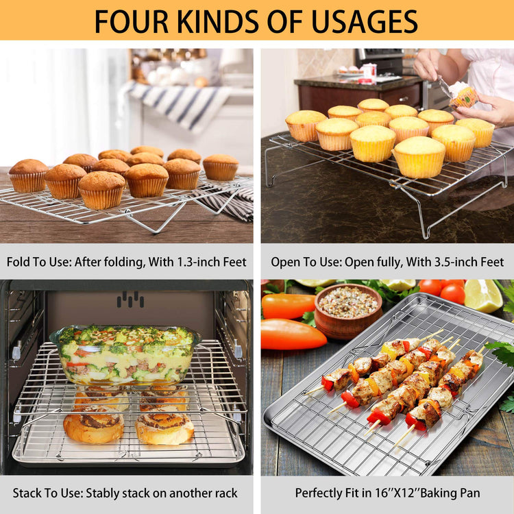 4 Tier Cooling Rack Set
