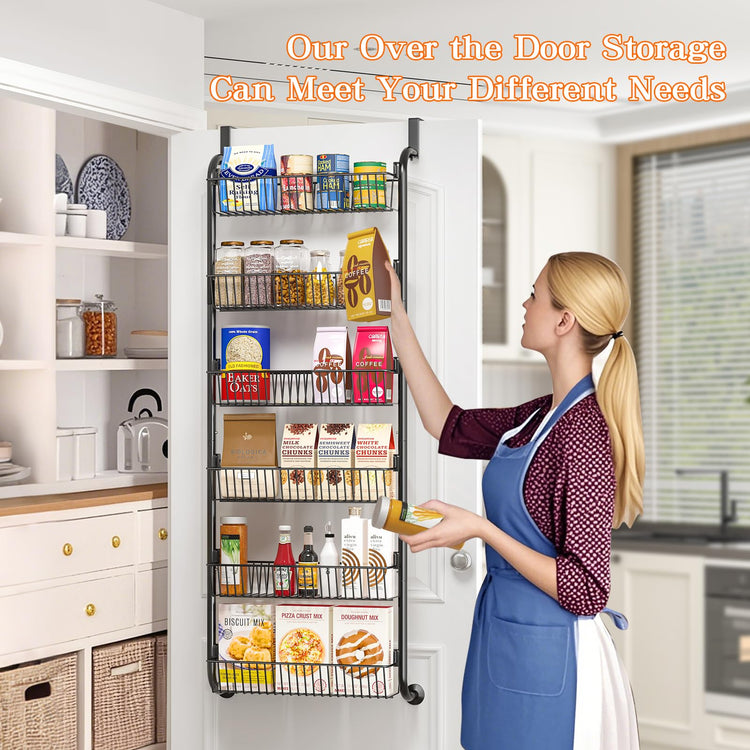 Over the Door Pantry Organizers and Storage